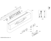 Схема №3 SMU50M75EP SilencePlus - TP3 с изображением Передняя панель для электропосудомоечной машины Bosch 00671984