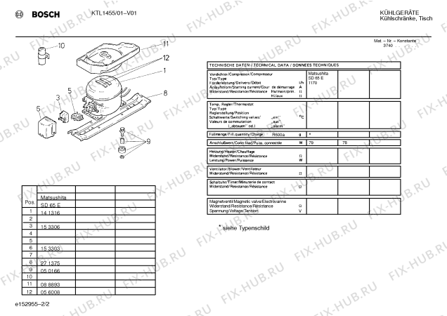 Схема №1 KTL1455 с изображением Планка ручки для холодильной камеры Bosch 00352106