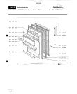 Схема №1 SANTO 167 NA с изображением Дверь для холодильной камеры Aeg 8996710641805