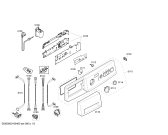 Схема №2 WXL1462FG SIWAMAT XL 1462 с изображением Панель управления для стиралки Siemens 00442734