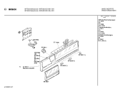 Схема №4 WFE7300 WFE7300 ELECTRONIC с изображением Вкладыш в панель для стиралки Bosch 00088171