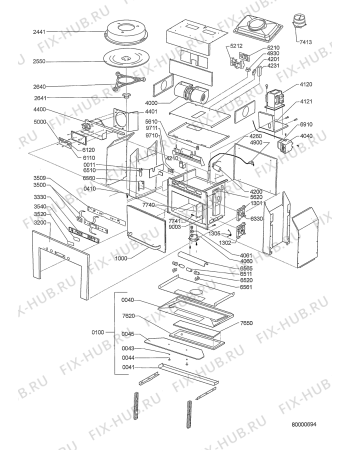 Схема №2 MBF 200 S 601.158.52 с изображением Панель управления для микроволновки Whirlpool 481245350351