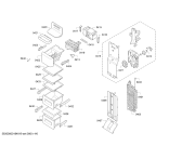 Схема №4 KA3902I20, Side by side IWD с изображением Дверь для холодильника Bosch 00713891