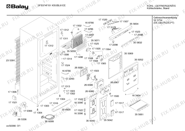 Схема №2 3FS378FSR/98S с изображением Дверь для холодильника Bosch 00215239