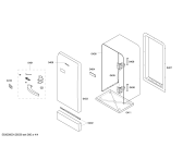 Схема №3 KSW20S50 с изображением Крышка для холодильника Bosch 00645253