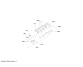 Схема №5 HSF123020H с изображением Изоляция для плиты (духовки) Bosch 00666842