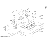 Схема №1 PPQ718B91E 4G+1W BO T70F 2011 с изображением Варочная панель для духового шкафа Bosch 00687131