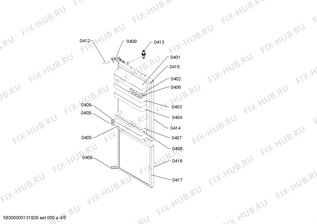 Схема №4 KIFO25S02L с изображением Конденсатор для печи Siemens 00622896