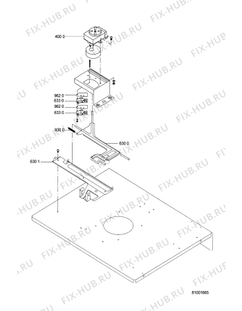 Схема №1 AKP 916 WH с изображением Дверка для электропечи Whirlpool 481245058401