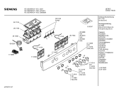 Схема №5 HE13564CC с изображением Панель управления для духового шкафа Siemens 00359970
