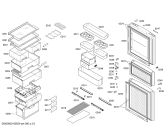Схема №3 KKF23836TI с изображением Выдвижной ящик для холодильника Bosch 00247981