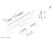 Схема №3 SN25L271EU, Party с изображением Панель управления для посудомоечной машины Siemens 00741463