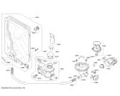 Схема №5 DI260130 с изображением Передняя панель для посудомоечной машины Bosch 00740864