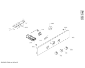 Схема №4 CF431350 с изображением Панель управления для электропечи Bosch 00749452
