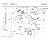 Схема №2 KS40U670FF с изображением Дверь для холодильника Siemens 00243053