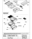 Схема №3 CS338020 S (7396610002) с изображением Панель ящика для холодильной камеры Beko 4616120100