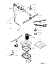 Схема №3 ADP 588 WH с изображением Тумблер для посудомойки Whirlpool 481290508819