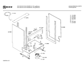 Схема №3 S3152G0 sd50 с изображением Рамка для посудомоечной машины Bosch 00086824