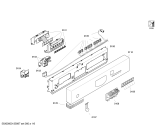 Схема №5 SGI45M45EU с изображением Панель управления для электропосудомоечной машины Bosch 00665085