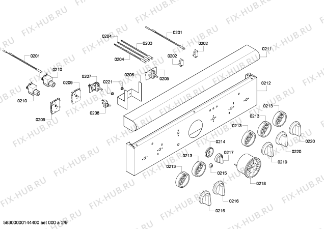 Схема №8 PRD304EG Thermador с изображением Вентиляционный канал для духового шкафа Bosch 00143425