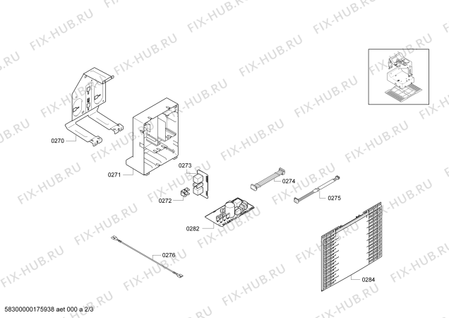 Взрыв-схема вытяжки Bosch DWB097A51 Bosch - Схема узла 02