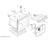 Схема №5 HBG13B550B BOSCH с изображением Панель управления для электропечи Bosch 00675321
