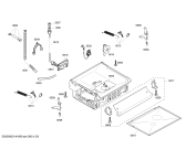 Схема №5 SGS45M42II с изображением Столешница для электропосудомоечной машины Bosch 00144748