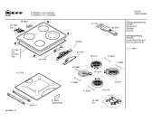 Схема №1 T1353N0 с изображением Стеклокерамика для электропечи Bosch 00473142