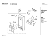 Схема №3 CN13500 с изображением Шарнир для микроволновой печи Bosch 00031445