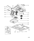 Схема №1 000.793.00 HOO B24 S с изображением Двигатель (мотор) Whirlpool 481236118507