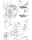 Схема №2 ADG 8531 FD с изображением Панель для посудомоечной машины Whirlpool 480140102208