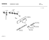 Схема №5 HS23221NN с изображением Панель управления для плиты (духовки) Siemens 00350406