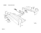 Схема №1 CO9301 с изображением Планка для плиты (духовки) Siemens 00050192