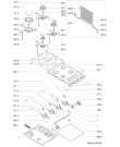 Схема №1 AKL 701/CF с изображением Втулка для электропечи Whirlpool 481244039096