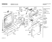 Схема №3 SN58250 с изображением Панель для посудомоечной машины Siemens 00290441