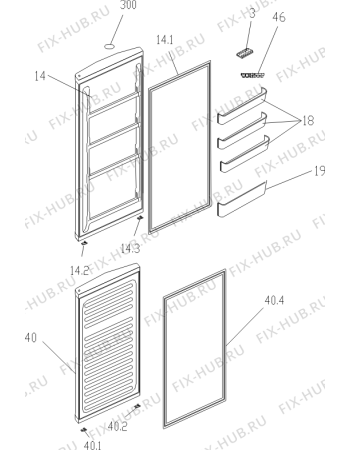 Взрыв-схема холодильника Gorenje RK4172ANX (730542, HZS29293) - Схема узла 02