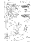 Схема №2 ADG 7560/1 с изображением Сенсорная панель для посудомоечной машины Whirlpool 480140101656