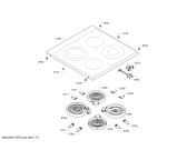 Схема №7 PHTB855M50 с изображением Стеклокерамика для духового шкафа Bosch 00712964