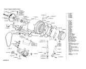 Схема №3 WV470049 SIWAMAT 470 с изображением Мотор для стиральной машины Siemens 00130696