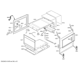 Схема №5 FG123K44EG CAPRI GRILL II с изображением Фронтальное стекло для плиты (духовки) Bosch 00239675