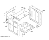 Схема №5 HBA58B950B с изображением Каталитическое покрытие для плиты (духовки) Bosch 00684385