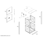 Схема №6 HBN5620UC с изображением Панель управления для плиты (духовки) Bosch 00479358