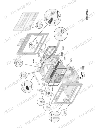 Схема №5 ACH 117 с изображением Керамическая поверхность для электропечи Whirlpool 482000099014
