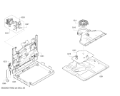 Схема №4 HBA23B560J с изображением Панель управления для духового шкафа Bosch 00673591