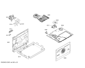 Схема №3 CH10420 с изображением Панель управления для электропечи Bosch 00673228