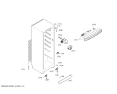 Схема №3 KSK38464 с изображением Дверь для холодильника Bosch 00243541