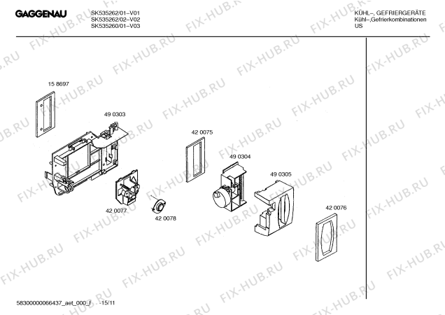 Схема №9 SK535263 с изображением Шланг для холодильника Bosch 00433897