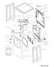Схема №2 EXCELLENCE TRAE с изображением Декоративная панель для сушильной машины Whirlpool 481245215671