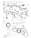 Схема №1 LOE 6052 с изображением Блок управления для стиральной машины Whirlpool 481221470837