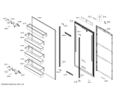 Схема №6 CIR36MIIR5 с изображением Дверь для холодильника Bosch 00247337